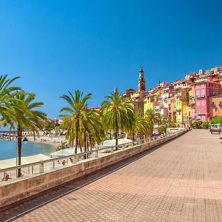 Victoria Bergamote Attic With Terrace And Sea View - Happy Menton