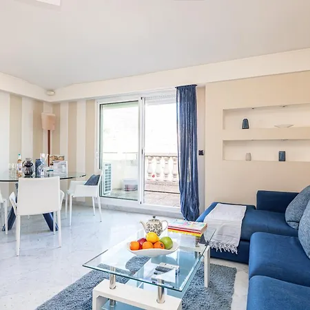 Victoria Bergamote Attic With Terrace And Sea View - Happy Menton